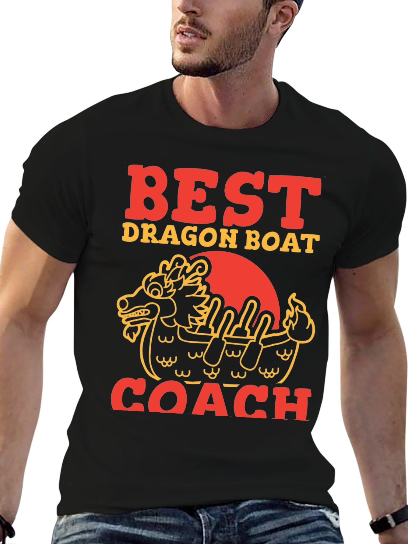 Best Dragon Boat Coach T-Shirt - Paddling Team Tee