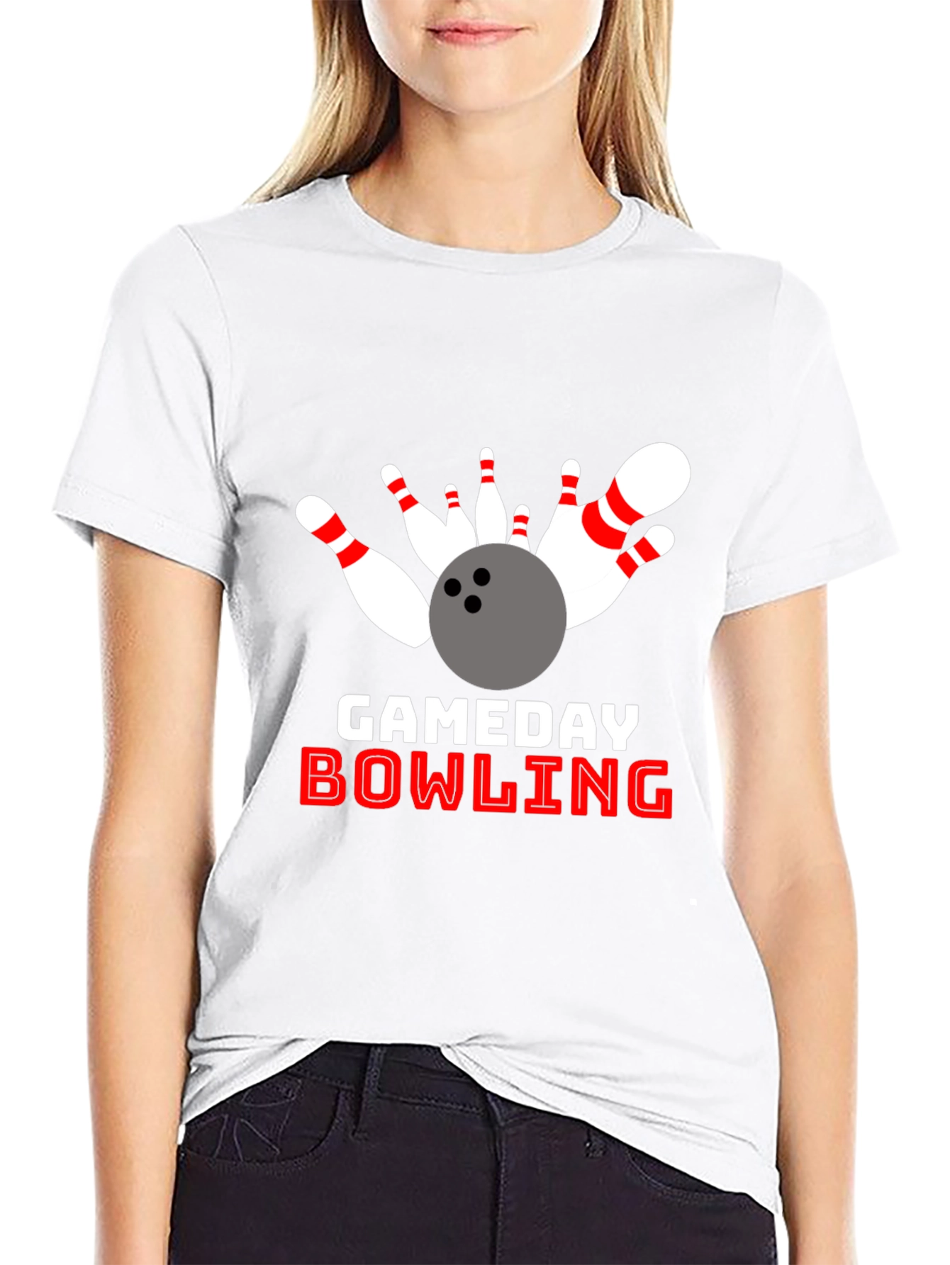 Gameday Bowling Graphic T-Shirt