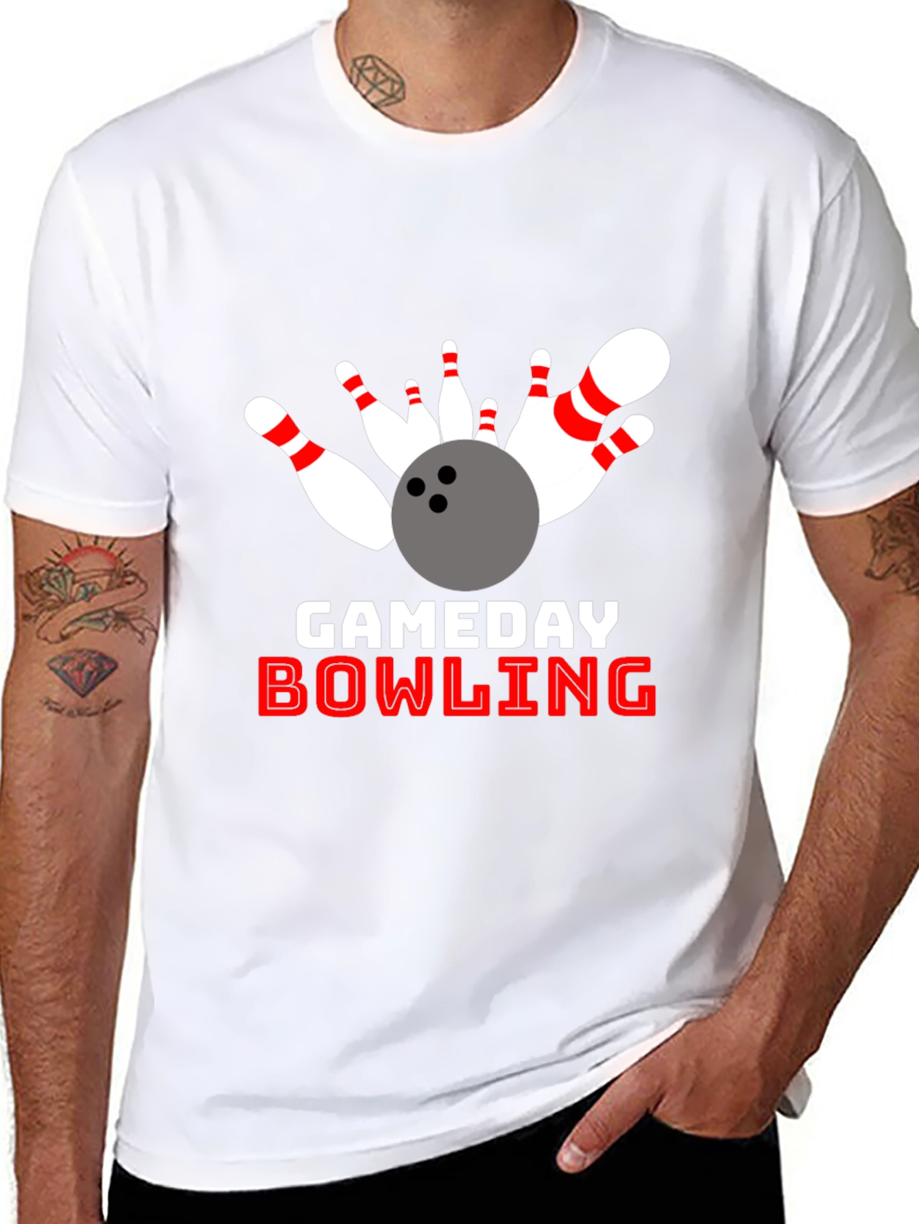 Gameday Bowling Graphic T-Shirt