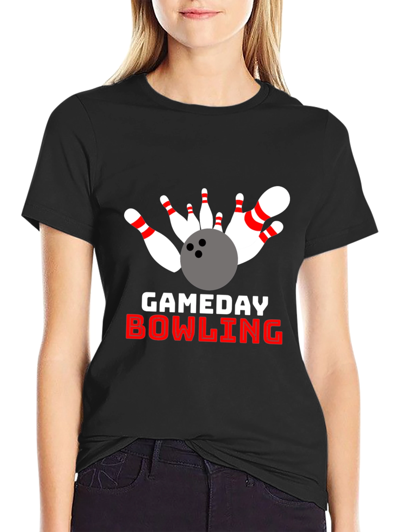 Gameday Bowling Graphic T-Shirt