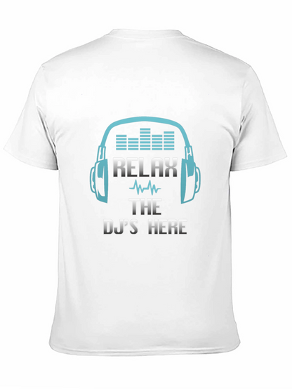 Relax The DJs Here Black T-Shirt