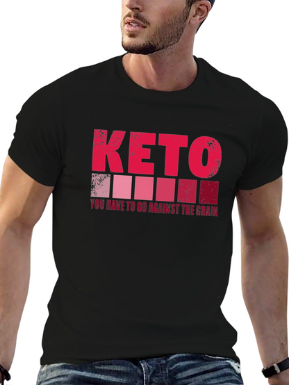 Keto Against the Grain Graphic T-Shirt