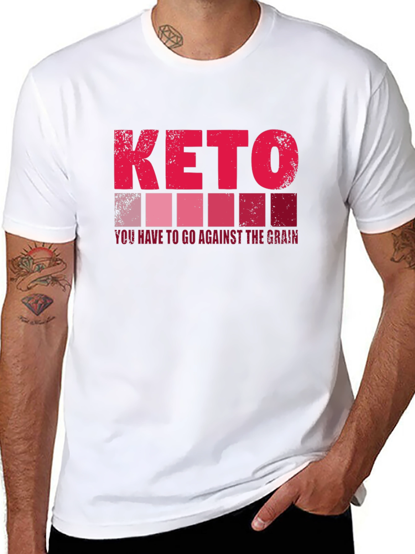 Keto Against the Grain Graphic T-Shirt
