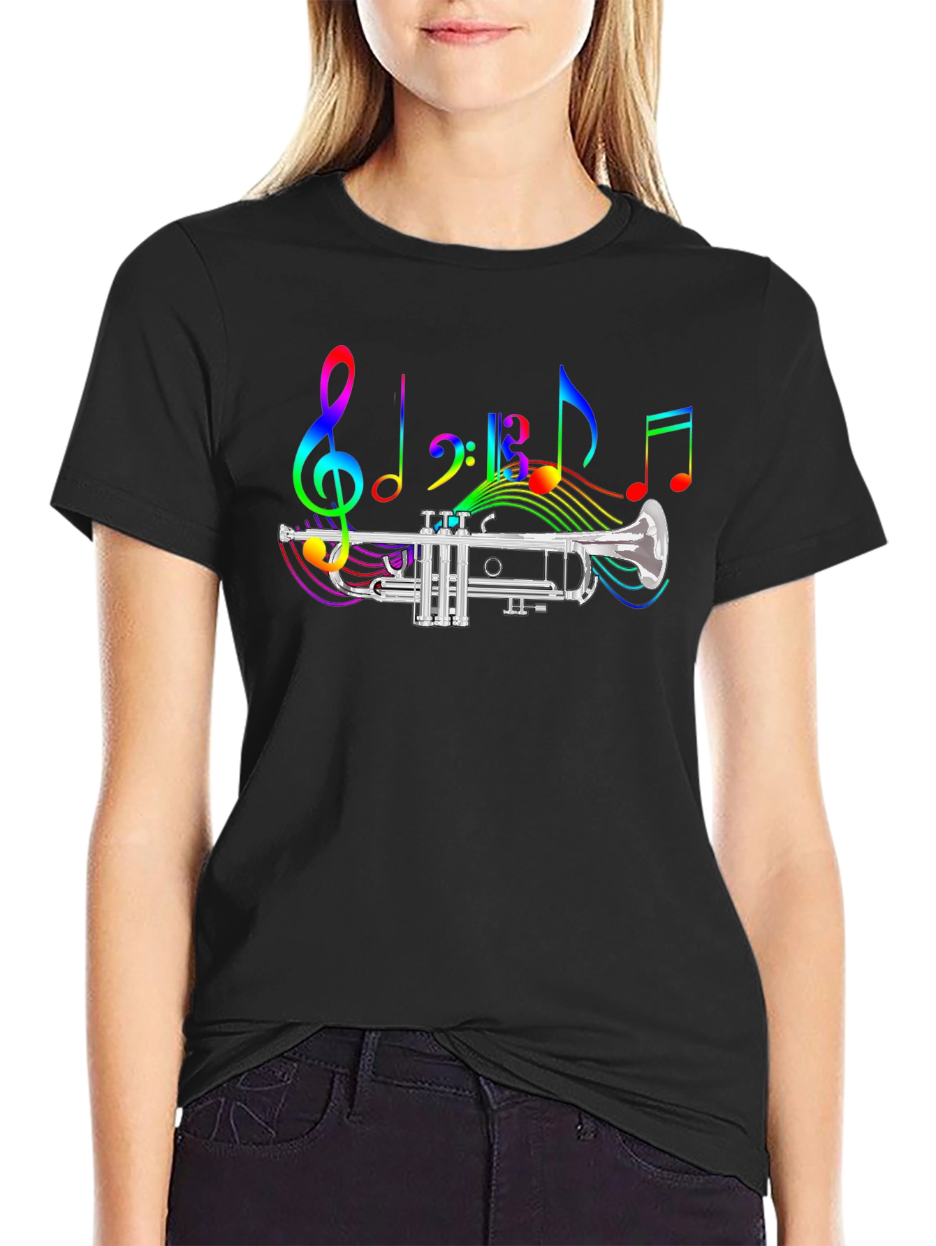Musical Trumpet Graphic Tee