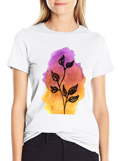 Botanical Watercolor T-Shirt