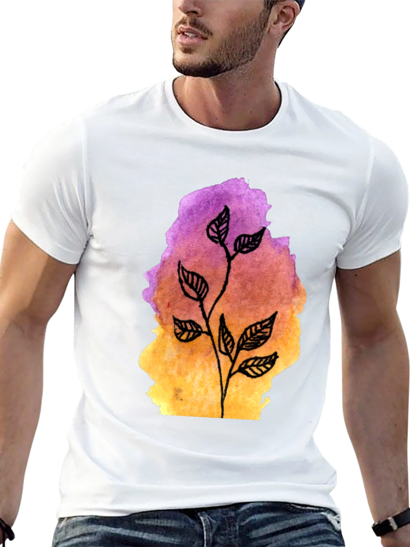 Botanical Watercolor T-Shirt