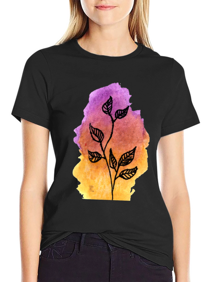 Botanical Watercolor T-Shirt