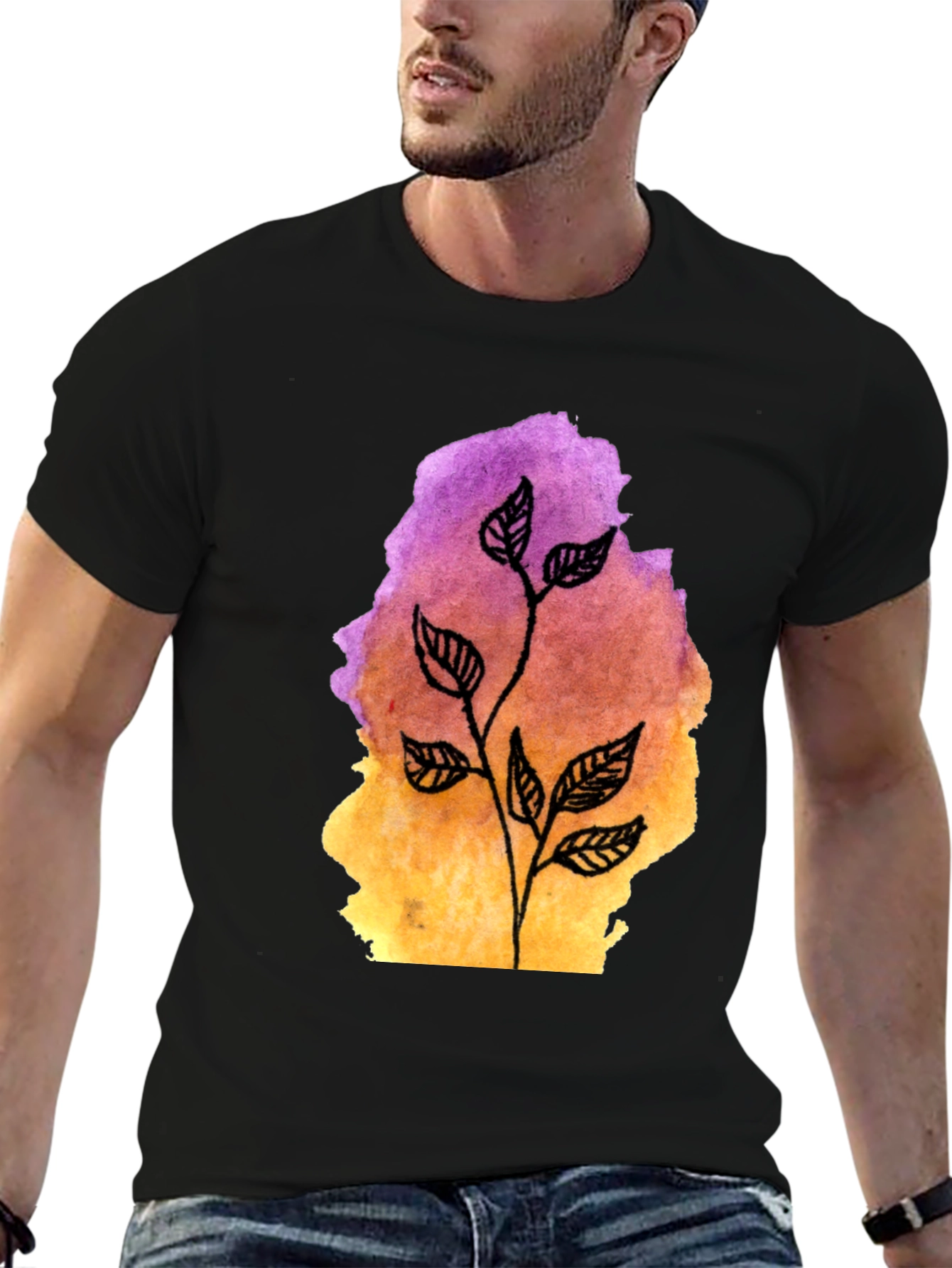 Botanical Watercolor T-Shirt