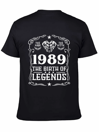 Birth Year 1989 T-Shirt - The Birth of Legends