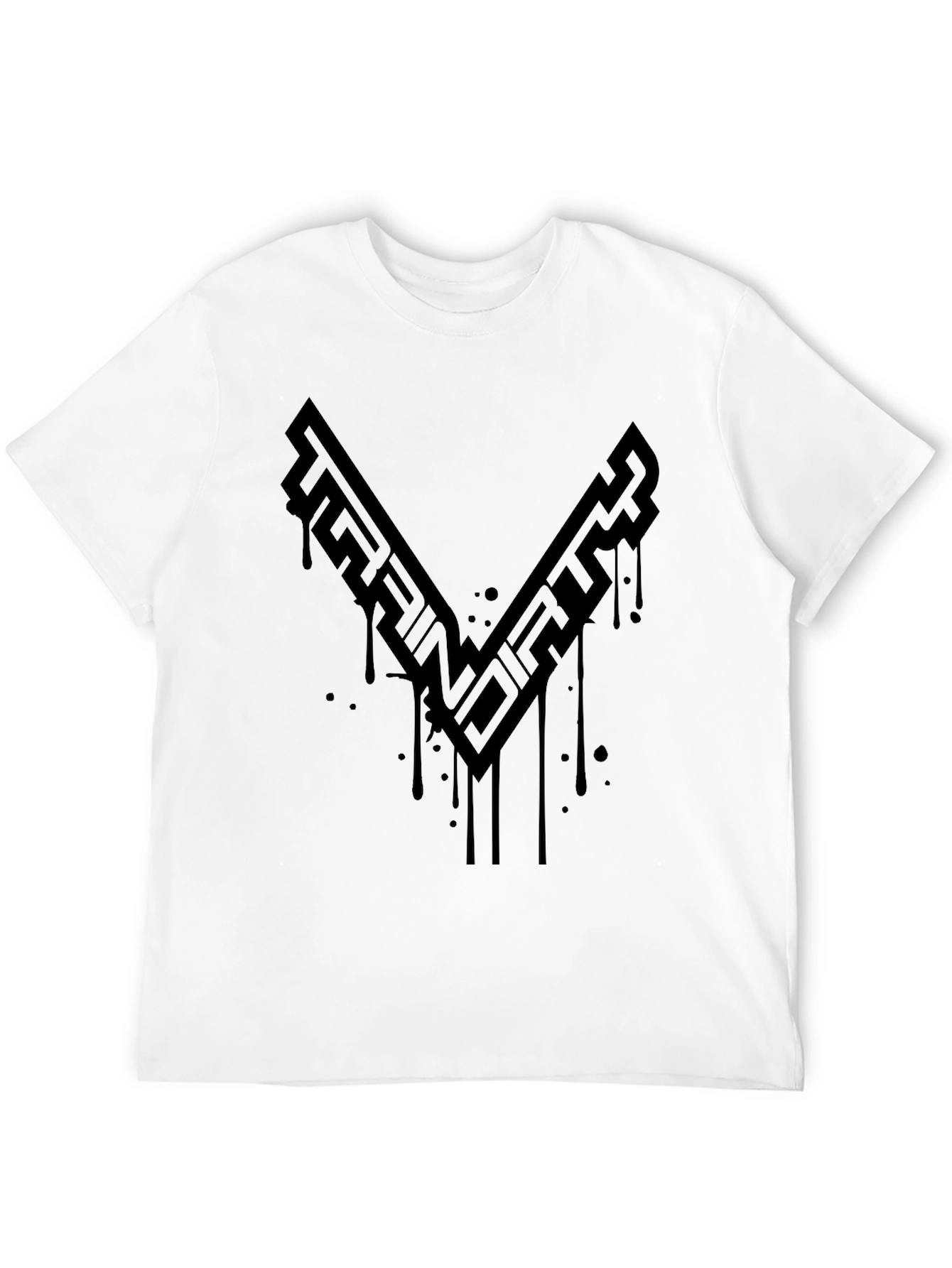 Train Dirty Black Graphic T-Shirt