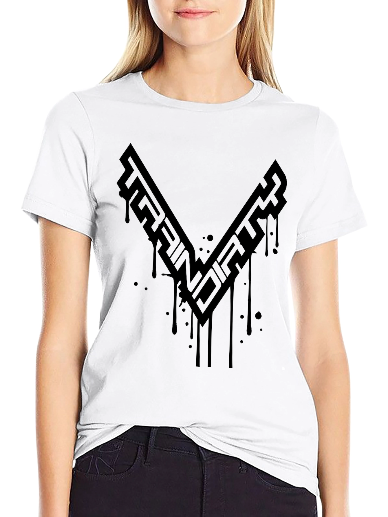 Train Dirty Black Graphic T-Shirt