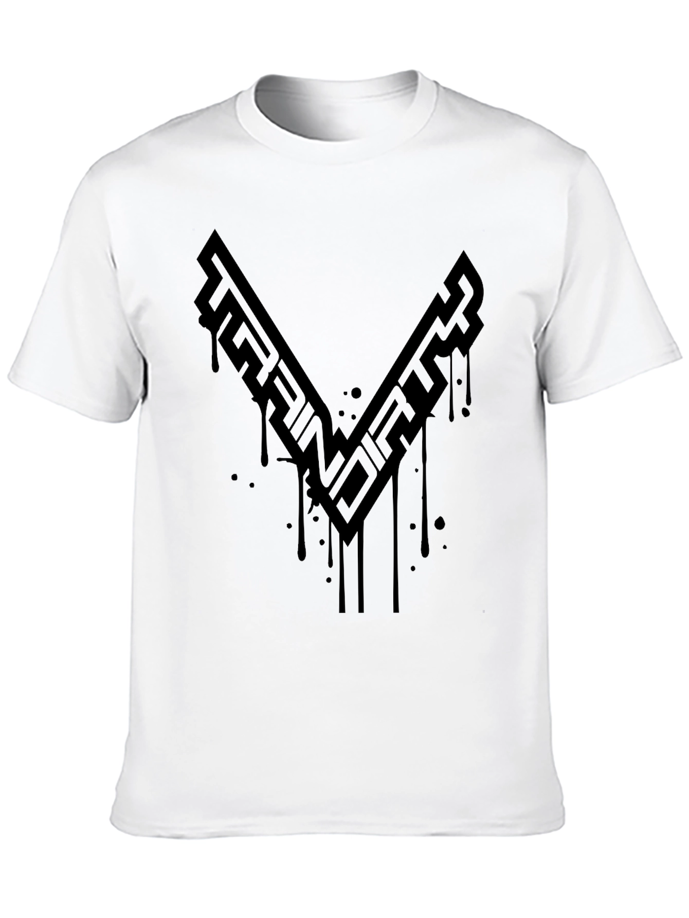 Train Dirty Black Graphic T-Shirt