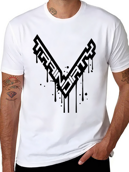 Train Dirty Black Graphic T-Shirt