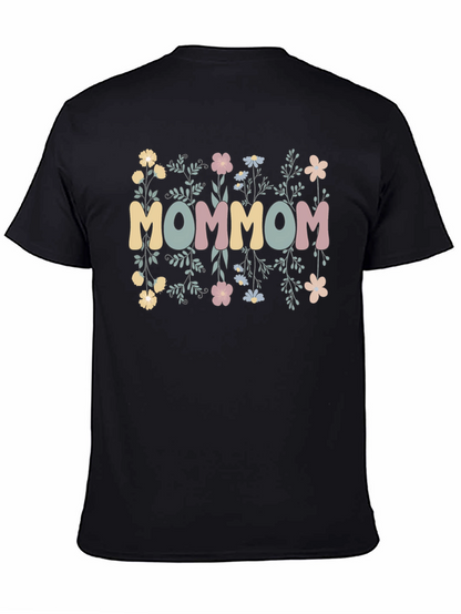 Floral MOMMOM Graphic Tee