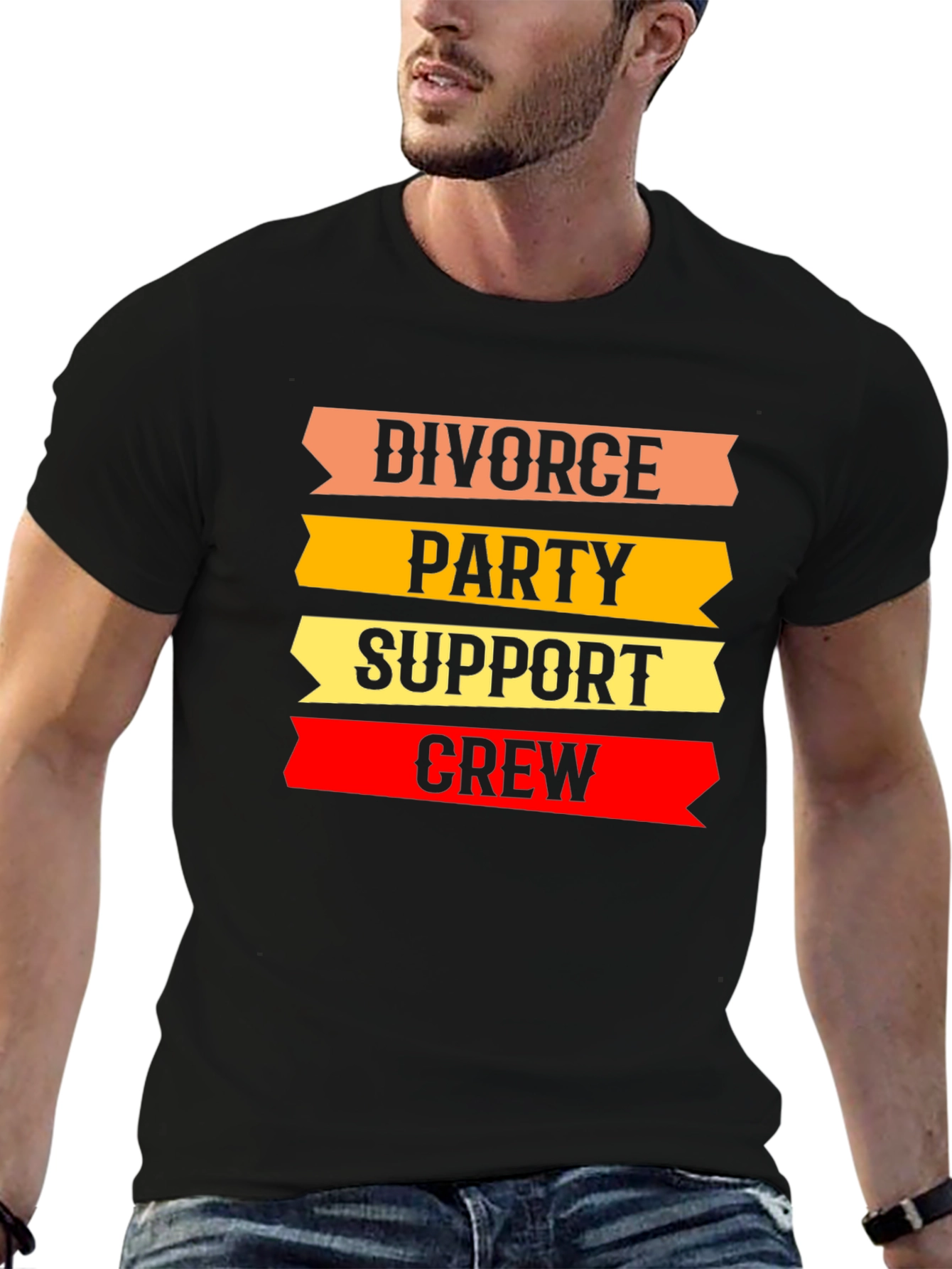 Divorce Party Support Crew T-Shirt