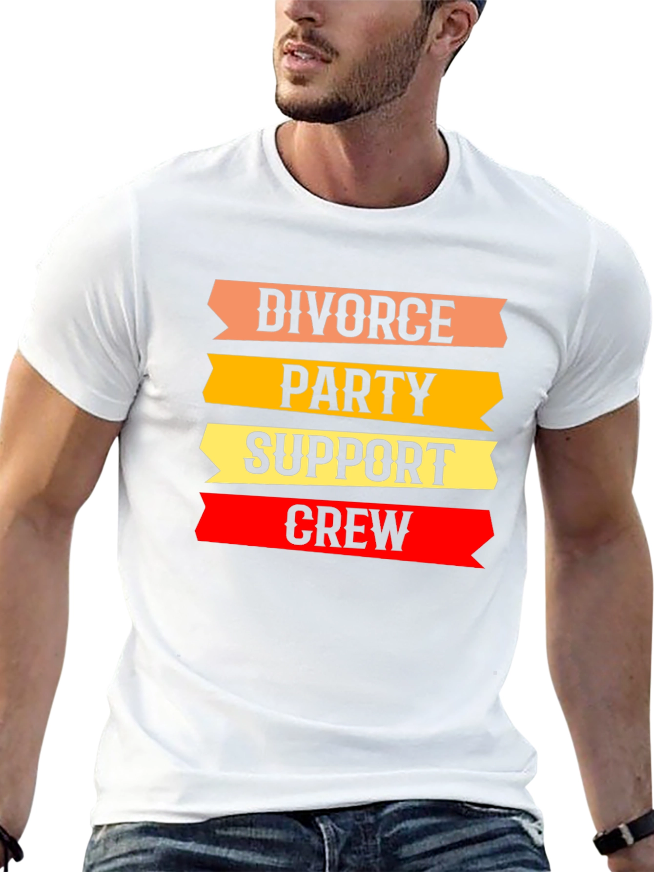 Divorce Party Support Crew T-Shirt