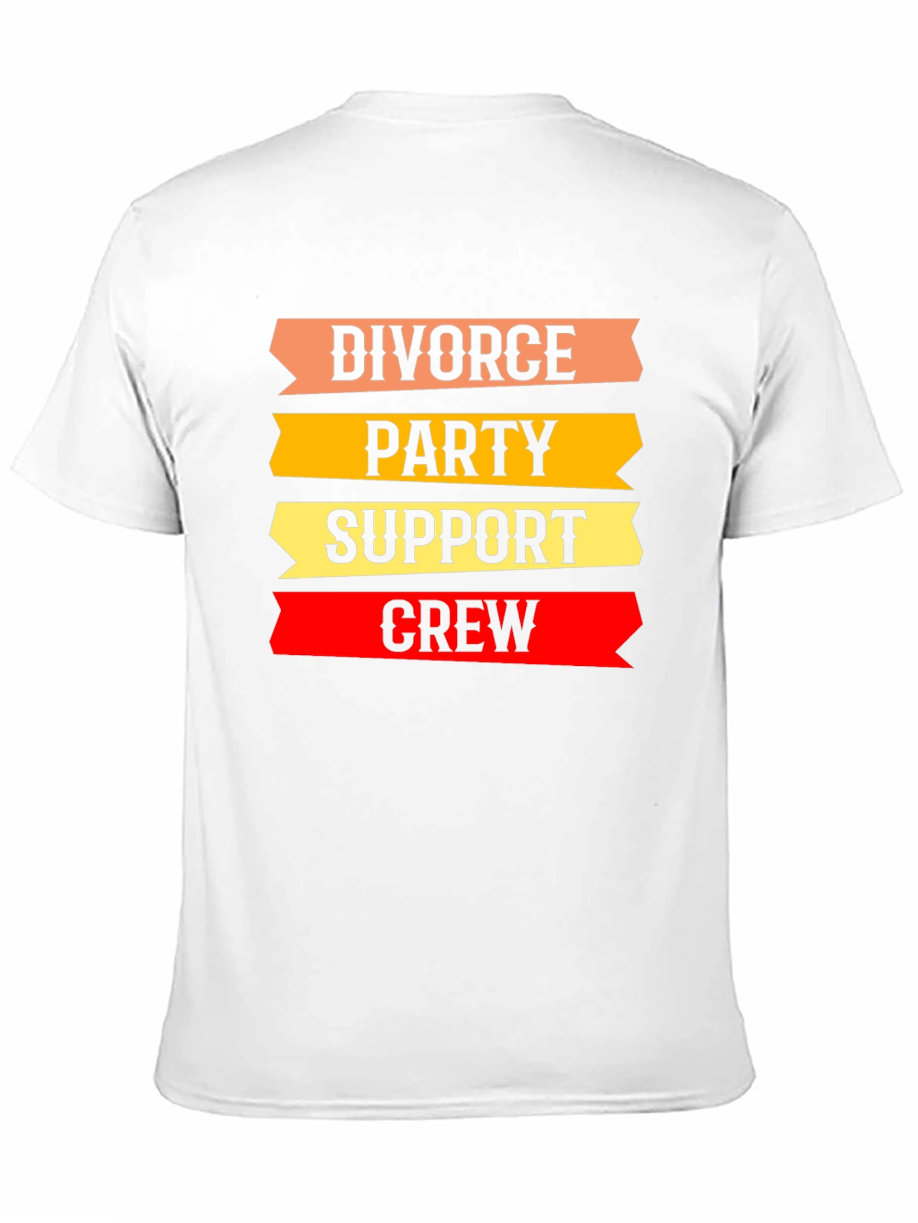Divorce Party Support Crew T-Shirt