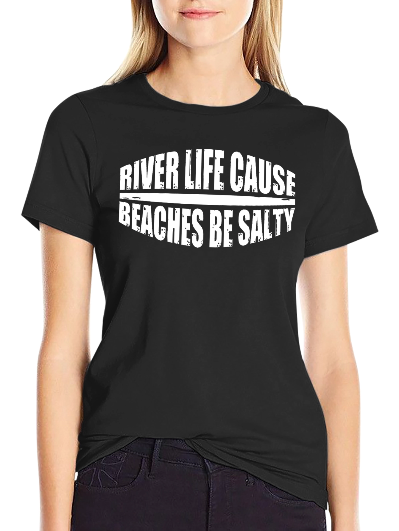 River Life Beaches Salty Graphic Tee
