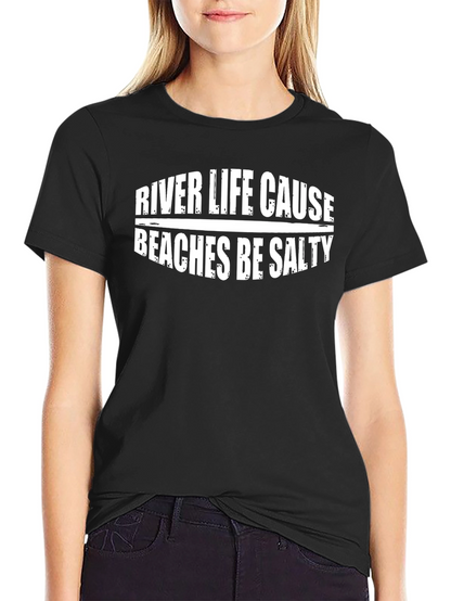 River Life Beaches Salty Graphic Tee