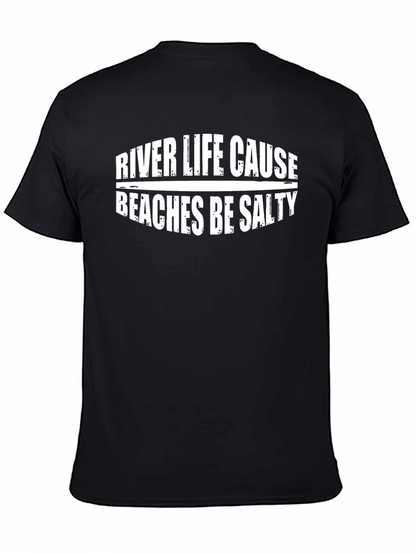 River Life Beaches Salty Graphic Tee