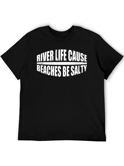 River Life Beaches Salty Graphic Tee