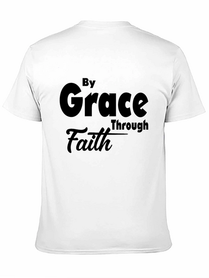 By Grace Through Faith Black T-Shirt