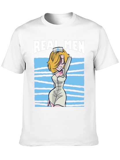 Real Men Nurse Graphic T-Shirt