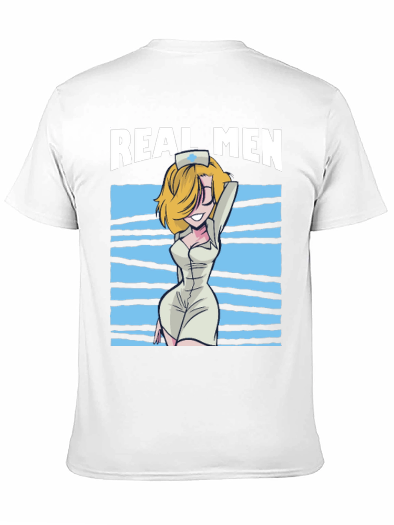 Real Men Nurse Graphic T-Shirt