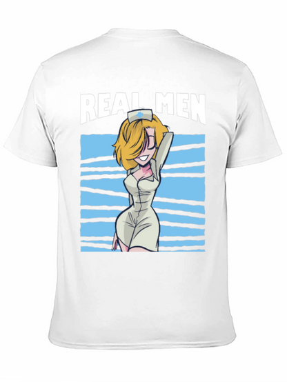 Real Men Nurse Graphic T-Shirt