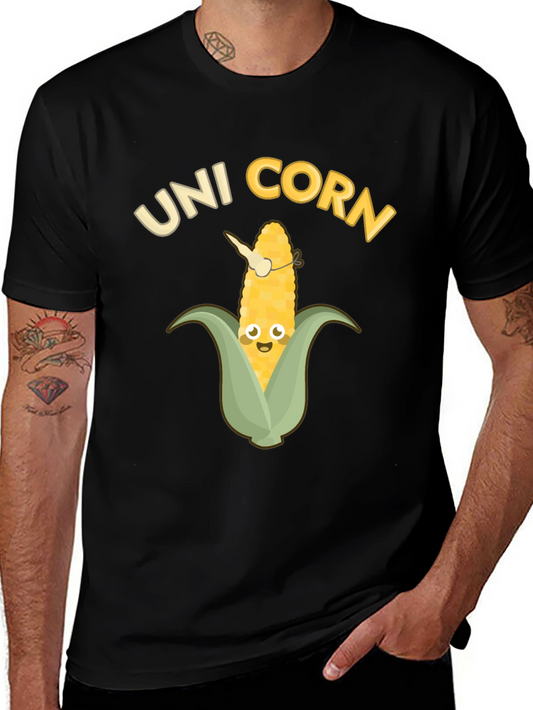 Uni Corn T-Shirt - Funny Corn Unicorn Graphic Tee