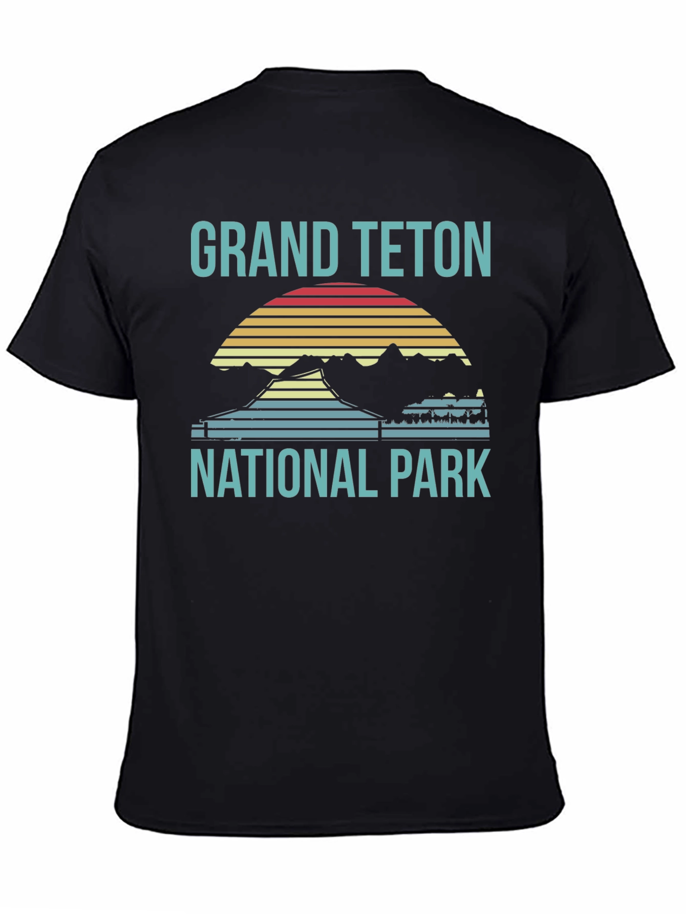 Grand Teton National Park T-Shirt Retro Style