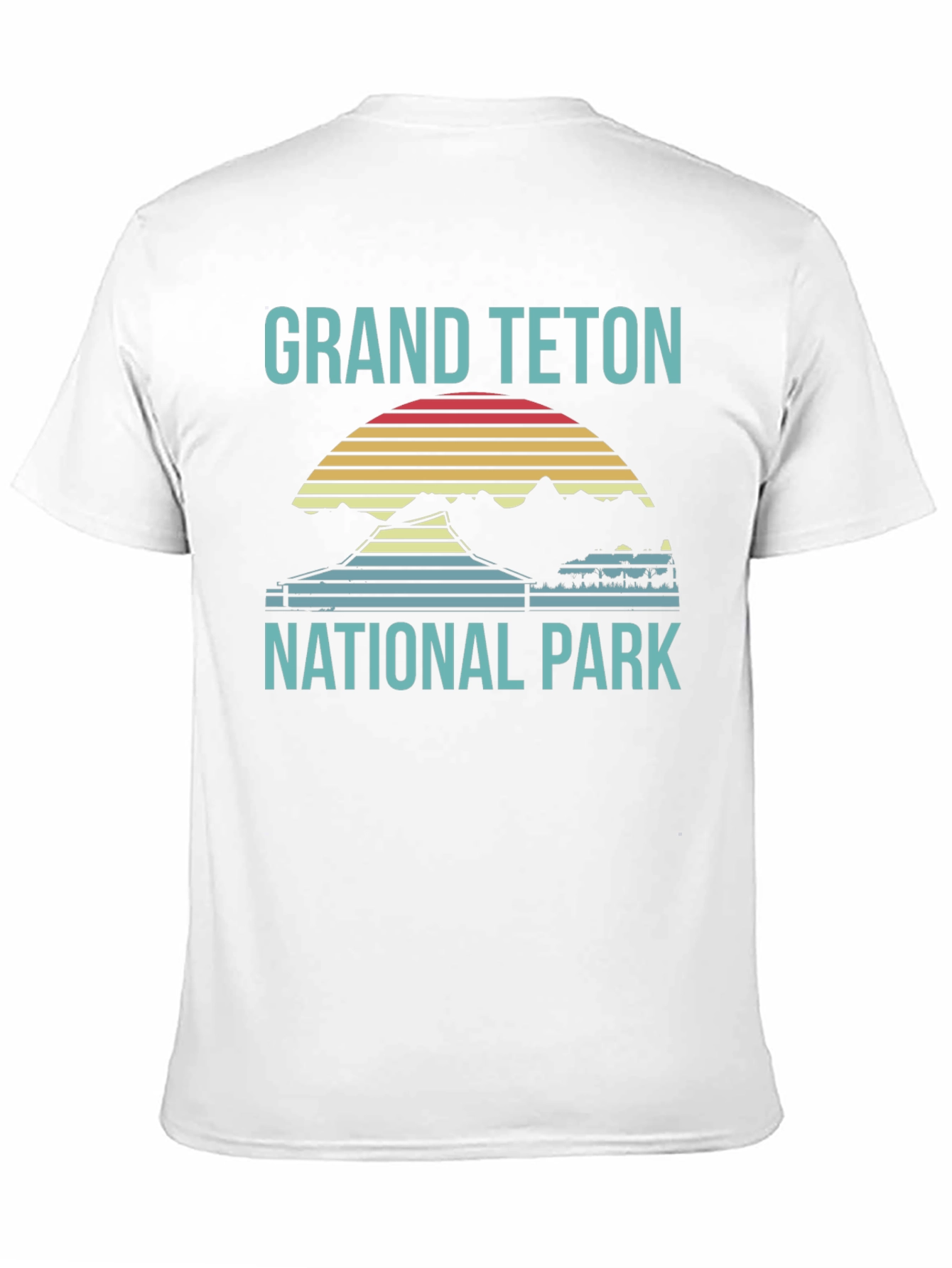 Grand Teton National Park T-Shirt Retro Style