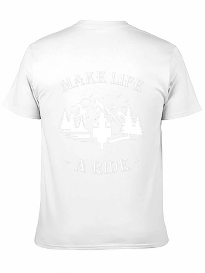 Make Life a Ride Graphic T-Shirt