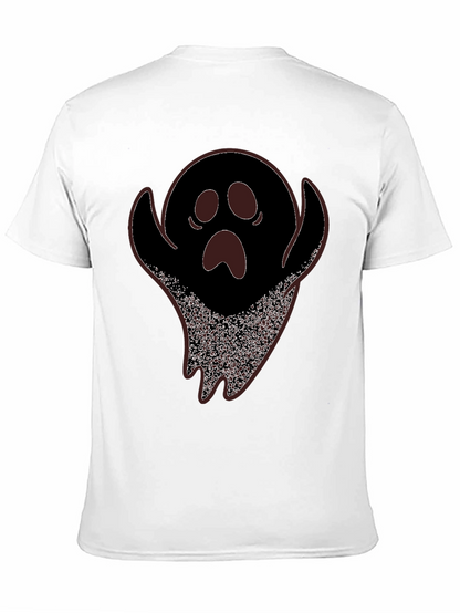 Spooky Ghost Graphic Tee - Halloween T-Shirt