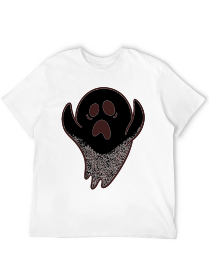 Spooky Ghost Graphic Tee - Halloween T-Shirt