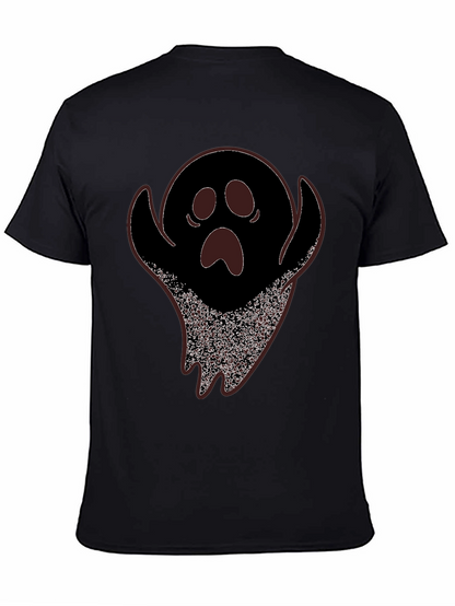 Spooky Ghost Graphic Tee - Halloween T-Shirt