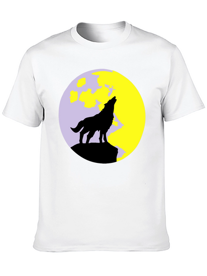 Wolf Moon Black T-Shirt