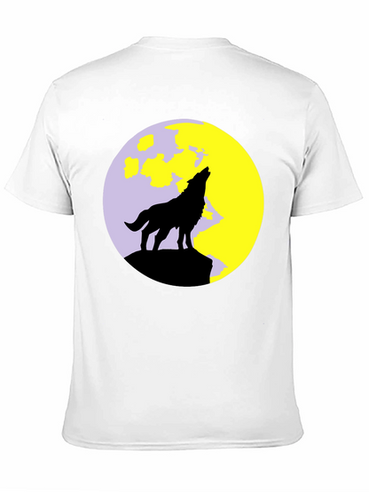 Wolf Moon Black T-Shirt