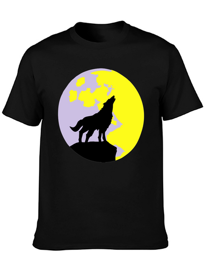 Wolf Moon Black T-Shirt