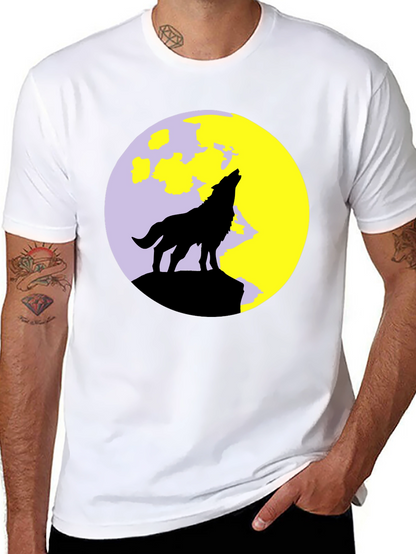 Wolf Moon Black T-Shirt