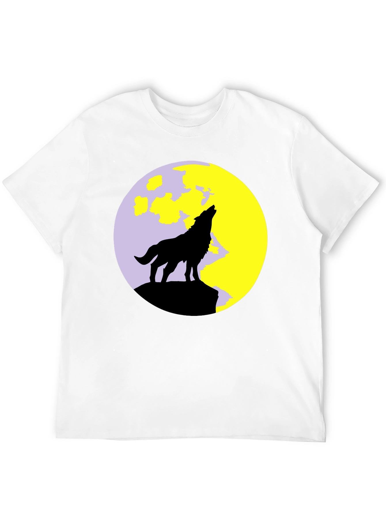 Wolf Moon Black T-Shirt