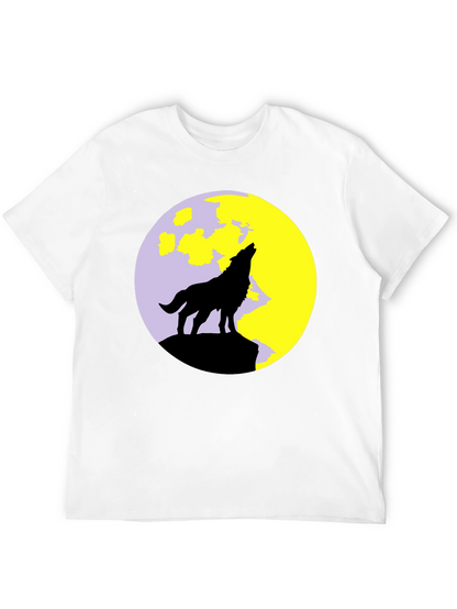 Wolf Moon Black T-Shirt