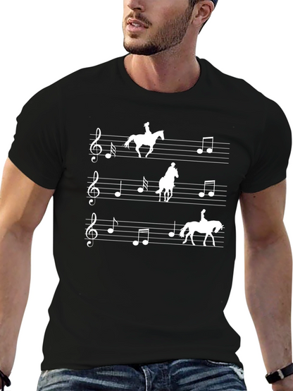 Musical Horse Rider T-Shirt