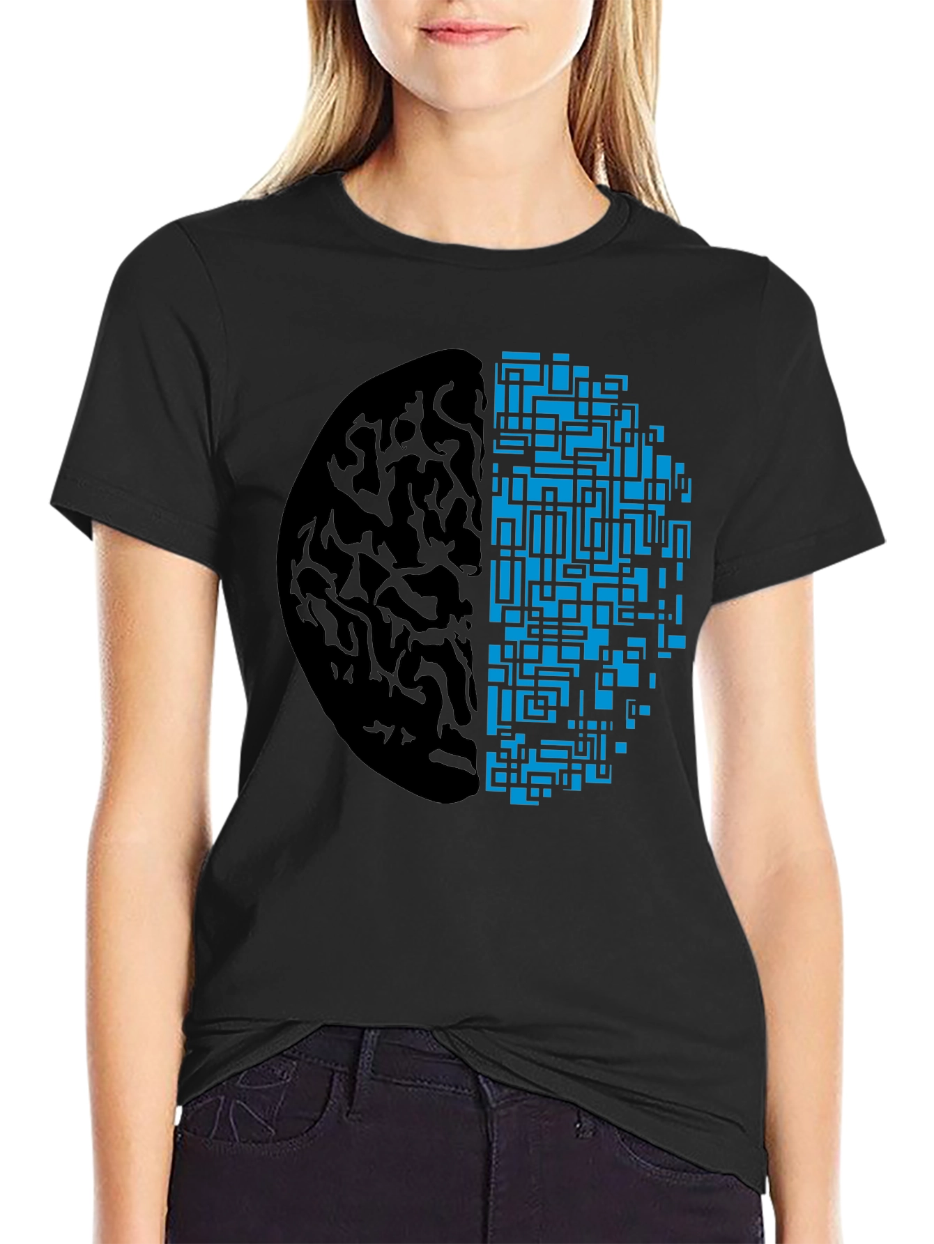 Brain Power T-Shirt - Black