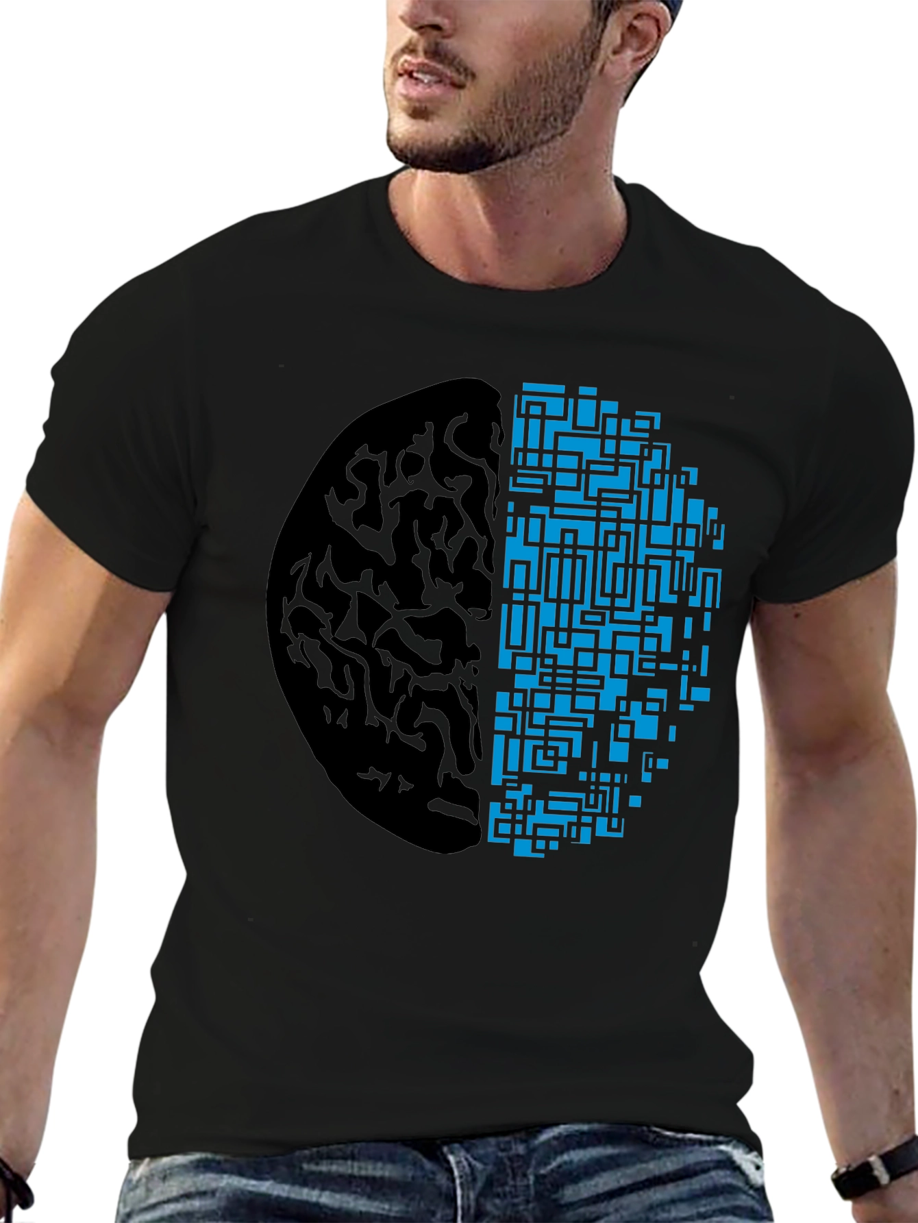 Brain Power T-Shirt - Black