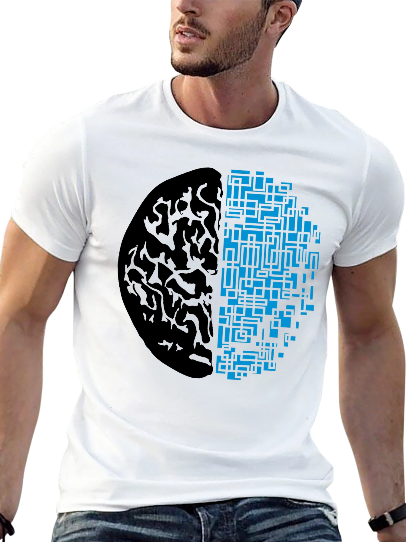 Brain Power T-Shirt - Black