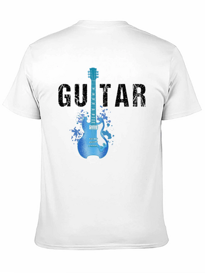 Guitar Graphic T-Shirt - Rock Star Style Tee