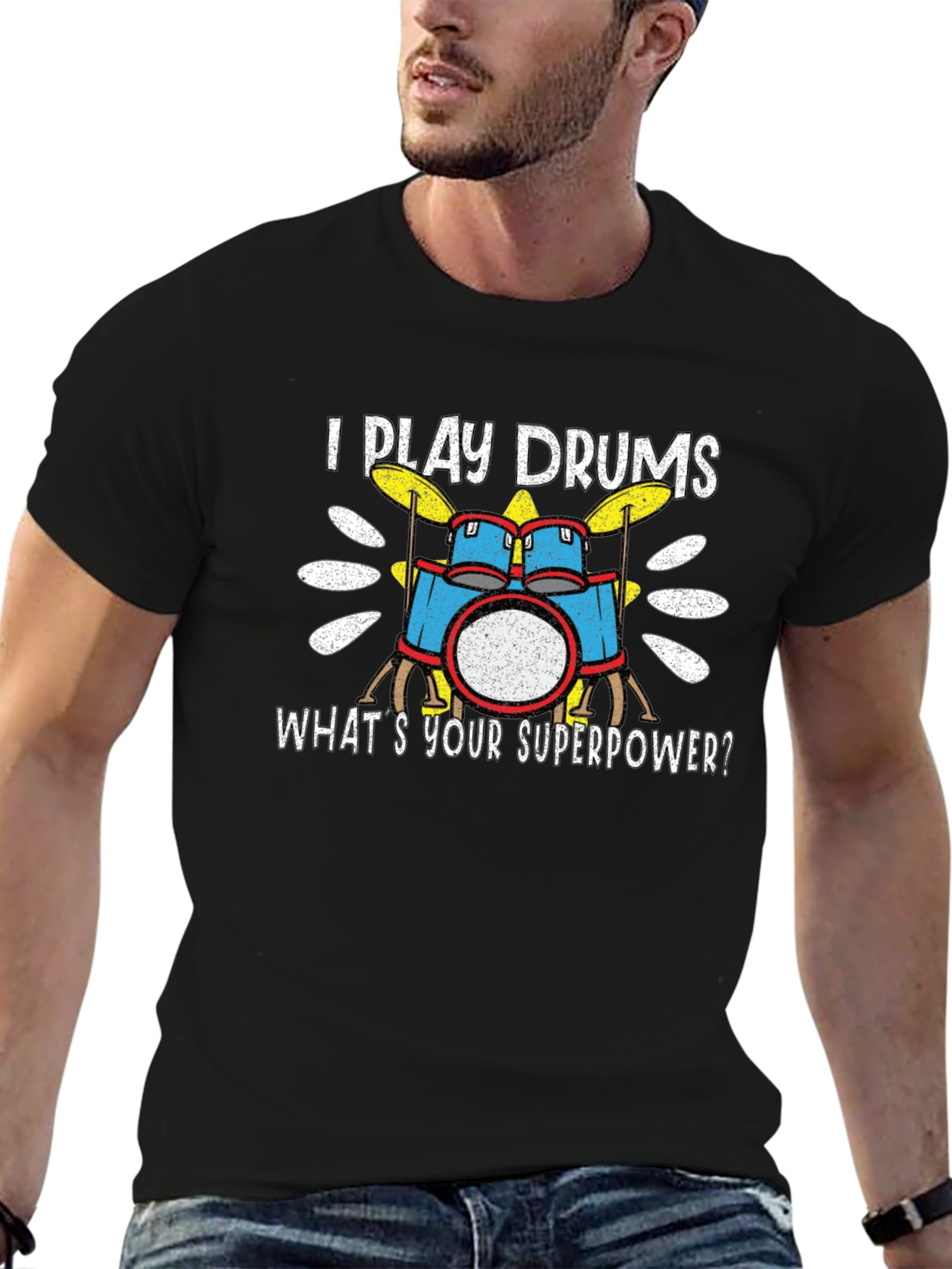 I Play Drums T-Shirt