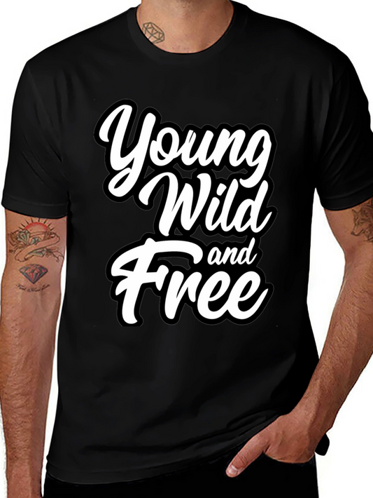 Young Wild & Free Graphic T-Shirt