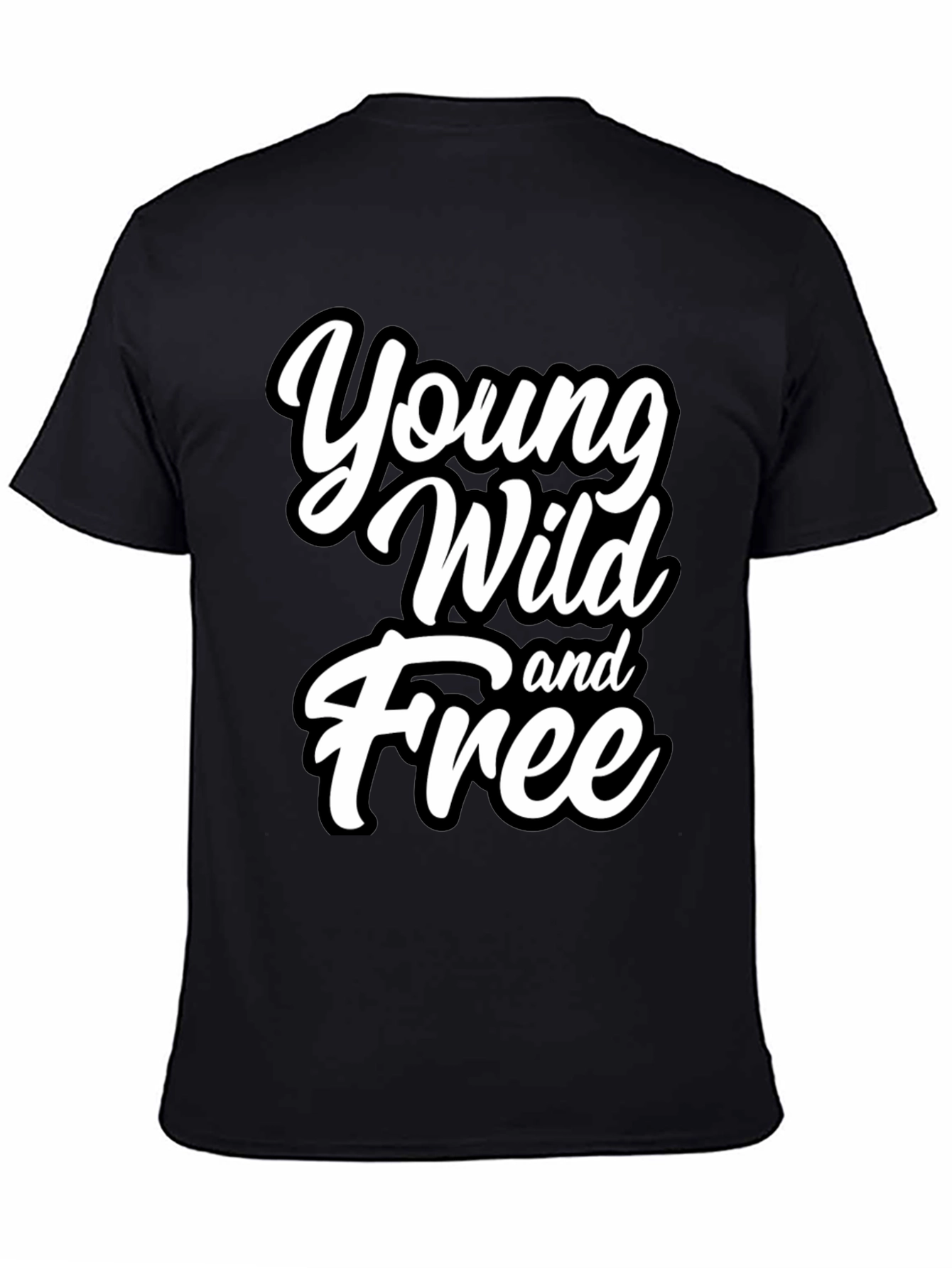 Young Wild & Free Graphic T-Shirt